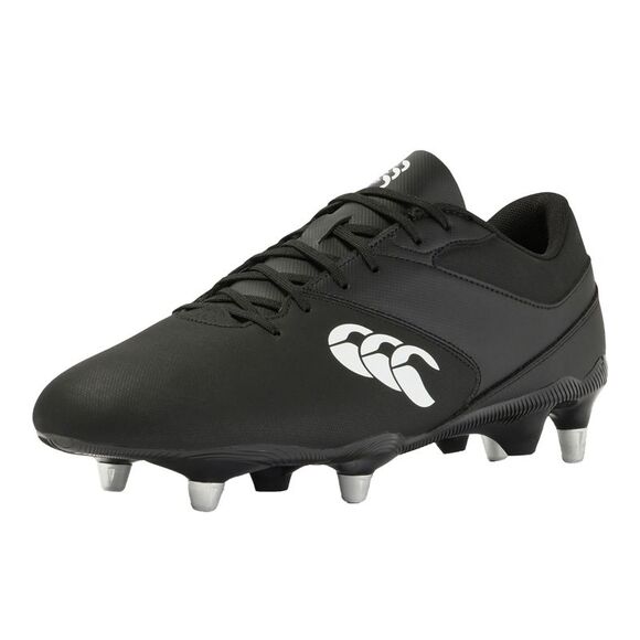 Canterbury Unisex Adult Phoenix Raze Soft Ground Rugby Boots / Black/White